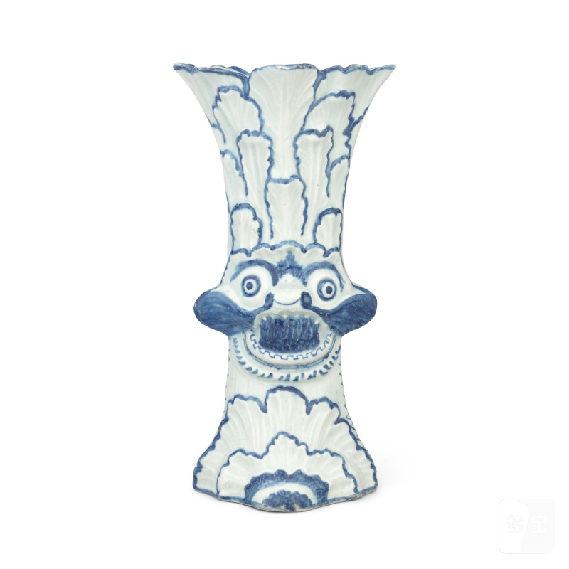 An extraordinary Limehouse vase, circa 1746-48 - 图5